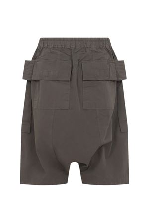 Creatch brown cotton cargo shorts RICK OWENS DRKSHDW | DU01F4382CR34